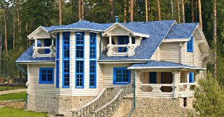 Строительство дома из оцилиндрованного бревна под ключ Кемерово цены от 12060 руб.