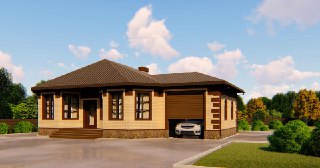 Строительство домов из арболита под ключ Кемерово цены от 12673 руб.