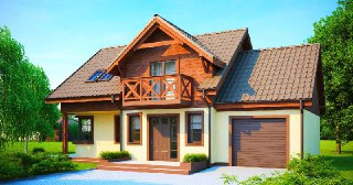 Проекты домов с мансардой Кемерово цена от 20951 руб.