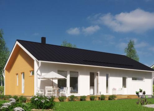 № 1057 Купить Проект дома Карна 116-134. Закажите готовый проект № 1057 в Кемерово, цена 41760 руб.