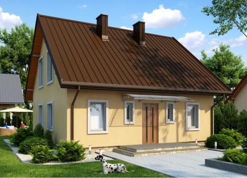 № 1069 Купить Проект дома Жарновец. Закажите готовый проект № 1069 в Кемерово, цена 34236 руб.