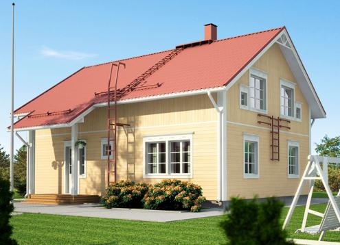 № 1215 Купить Проект дома Хераскартано 159-184. Закажите готовый проект № 1215 в Кемерово, цена 57240 руб.