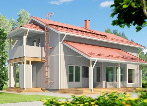 № 1217 Купить Проект дома Ратихера 162. Закажите готовый проект № 1217 в Кемерово, цена 58320 руб.