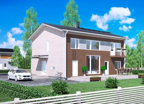 № 1222 Купить Проект дома Водпекер 164 Е 2. Закажите готовый проект № 1222 в Кемерово, цена 59040 руб.
