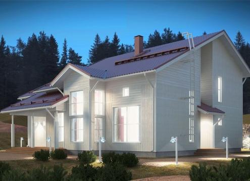№ 1251 Купить Проект дома Ратихера 209. Закажите готовый проект № 1251 в Кемерово, цена 75240 руб.