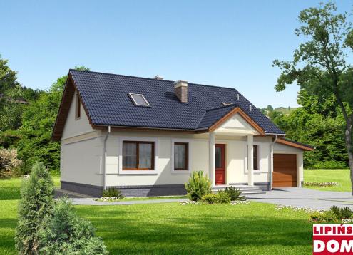№ 1256 Купить Проект дома Тулуза 6. Закажите готовый проект № 1256 в Кемерово, цена 45720 руб.