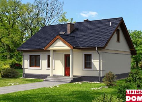 № 1297 Купить Проект дома Тулуза . Закажите готовый проект № 1297 в Кемерово, цена 28080 руб.