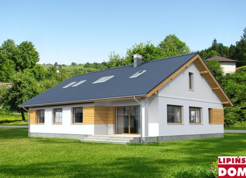 № 1302 Купить Проект дома Аоста. Закажите готовый проект № 1302 в Кемерово, цена 44125 руб.
