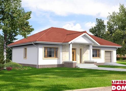 № 1320 Купить Проект дома Люсия 2. Закажите готовый проект № 1320 в Кемерово, цена 33944 руб.