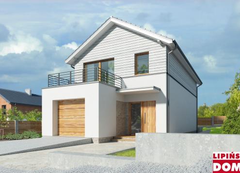 № 1333 Купить Проект дома Брунико 2. Закажите готовый проект № 1333 в Кемерово, цена 39046 руб.