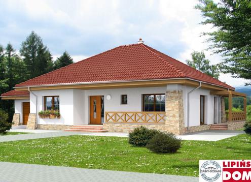 № 1340 Купить Проект дома Денвер. Закажите готовый проект № 1340 в Кемерово, цена 35766 руб.