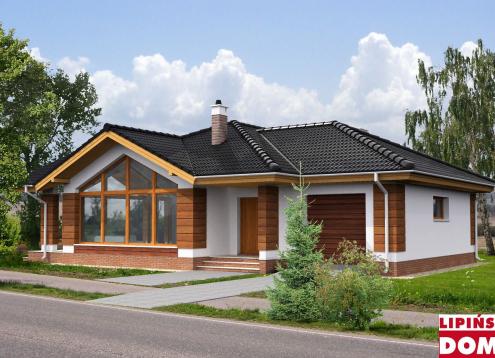 № 1358 Купить Проект дома Аячоо. Закажите готовый проект № 1358 в Кемерово, цена 51818 руб.
