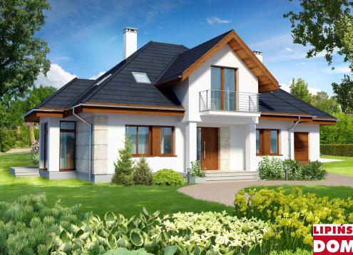 № 1359 Купить Проект дома Дижонский 2. Закажите готовый проект № 1359 в Кемерово, цена 56844 руб.