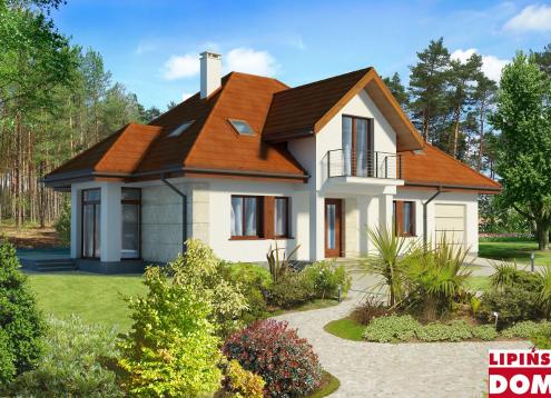 № 1374 Купить Проект дома Дижонский 3. Закажите готовый проект № 1374 в Кемерово, цена 56948 руб.