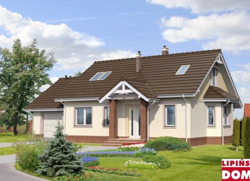№ 1416 Купить Проект дома Линц. Закажите готовый проект № 1416 в Кемерово, цена 42044 руб.