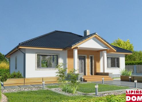 № 1432 Купить Проект дома Люсия 3. Закажите готовый проект № 1432 в Кемерово, цена 42790 руб.