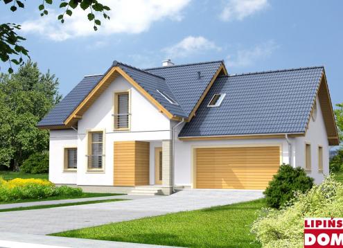 № 1445 Купить Проект дома Оттава 2. Закажите готовый проект № 1445 в Кемерово, цена 57715 руб.