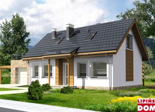 № 1535 Купить Проект дома Леон 2. Закажите готовый проект № 1535 в Кемерово, цена 37361 руб.