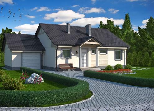 № 1565 Купить Проект дома Словикза. Закажите готовый проект № 1565 в Кемерово, цена 40860 руб.
