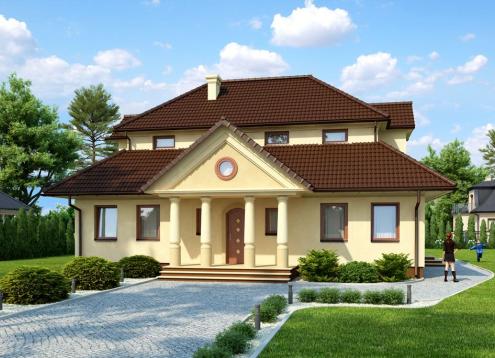 № 1583 Купить Проект дома Олхава. Закажите готовый проект № 1583 в Кемерово, цена 50976 руб.