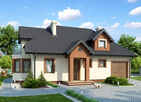 № 1600 Купить Проект дома Модел. Закажите готовый проект № 1600 в Кемерово, цена 51336 руб.