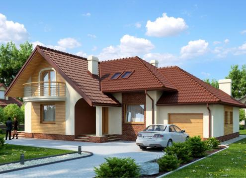 № 1609 Купить Проект дома Салватов. Закажите готовый проект № 1609 в Кемерово, цена 50796 руб.