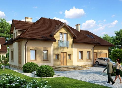 № 1627 Купить Проект дома Астра. Закажите готовый проект № 1627 в Кемерово, цена 60408 руб.