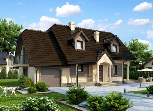 № 1637 Купить Проект дома Скустки. Закажите готовый проект № 1637 в Кемерово, цена 46872 руб.