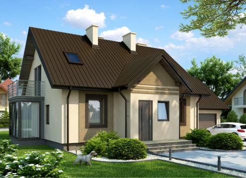 № 1644 Купить Проект дома Крокусы 2. Закажите готовый проект № 1644 в Кемерово, цена 53208 руб.