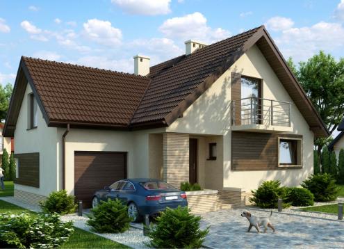 № 1646 Купить Проект дома Сломиана 2. Закажите готовый проект № 1646 в Кемерово, цена 45360 руб.