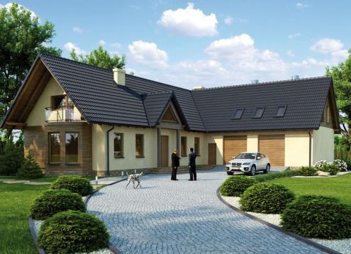 № 1658 Купить Проект дома Розмарина 2. Закажите готовый проект № 1658 в Кемерово, цена 88920 руб.