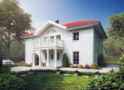 № 1687 Купить Проект дома Экибана. Закажите готовый проект № 1687 в Кемерово, цена 70560 руб.